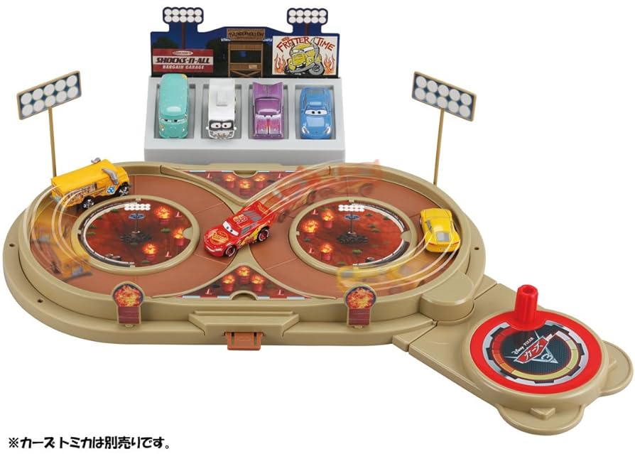 Amazon | ディズニー カーズ トミカ アクションコース トリプル